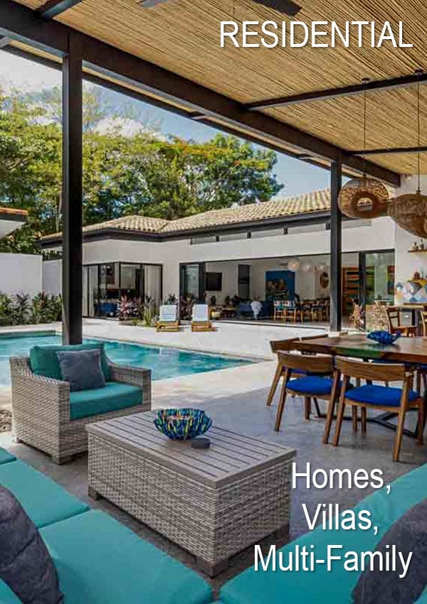 Residential Homes and Villas for sale in Guanacaste, Costa Rica.